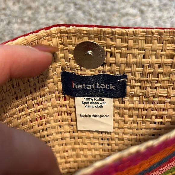 Hatattack Rattan Fall Clutch - Picture 2 of 2